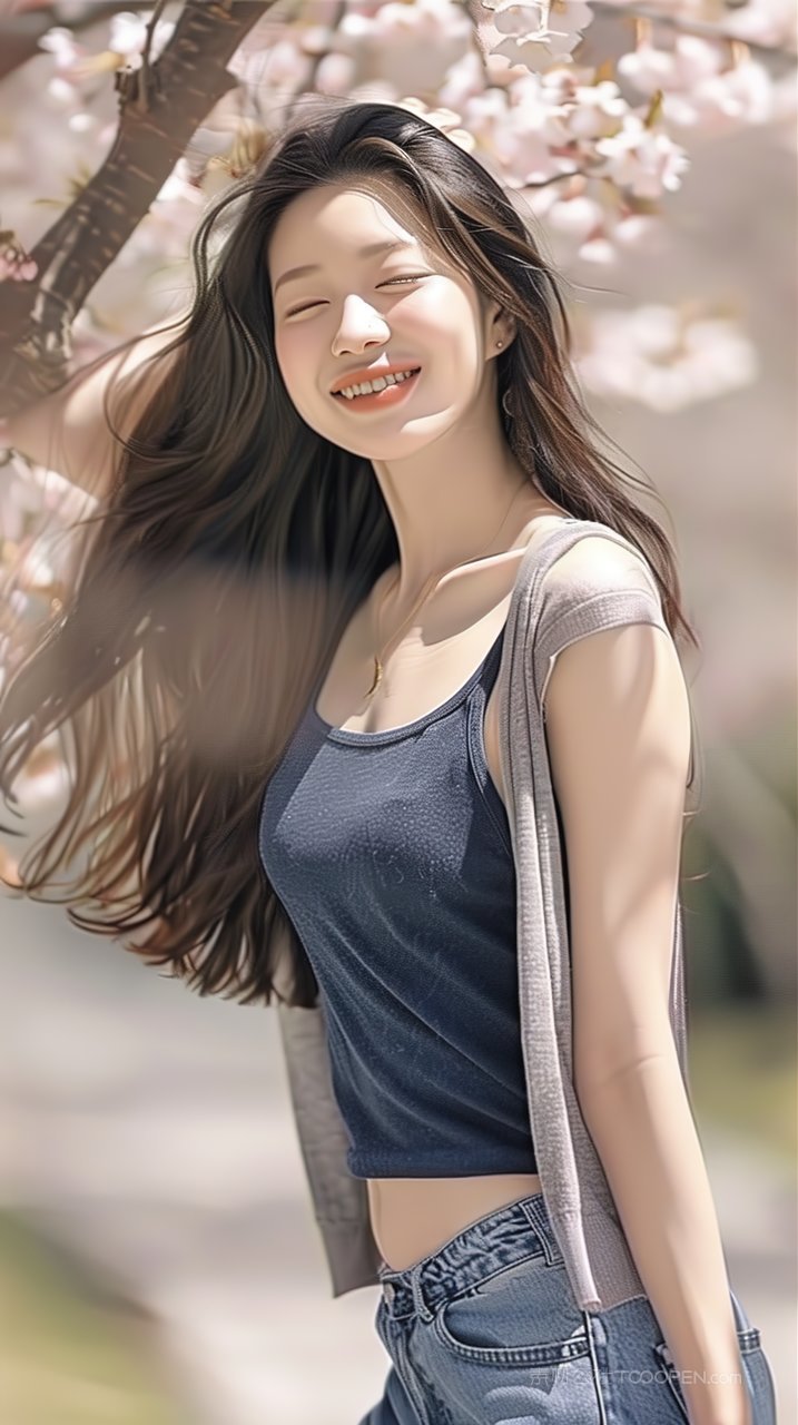 写真美女年轻模特少女甜美清纯