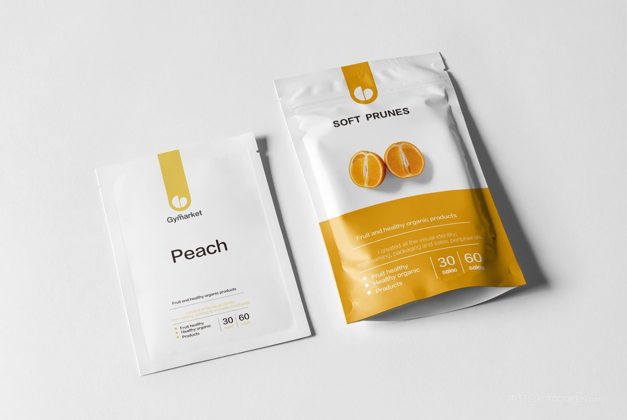 食品塑料包装样机