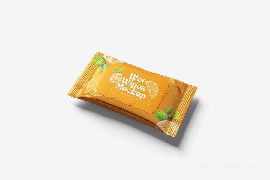 湿纸巾包装样机
