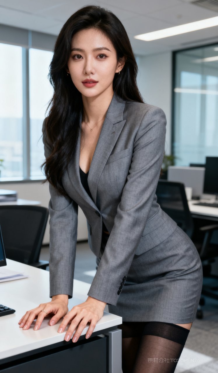 性感长腿丝袜短裙气质美女时尚