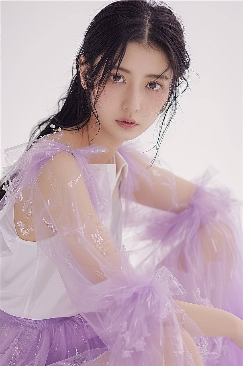 服装时尚美女模特少女青春