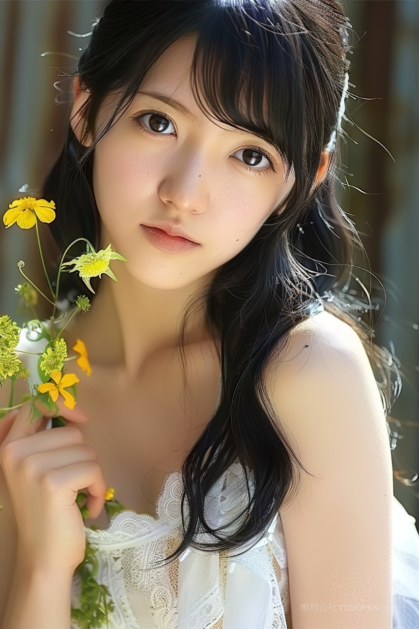 女性美容时尚美女青春魅力彩妆优美年轻清纯