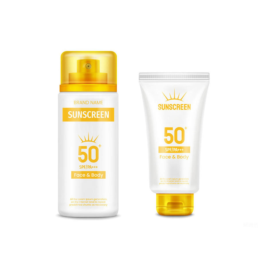 化妆品样机 防晒