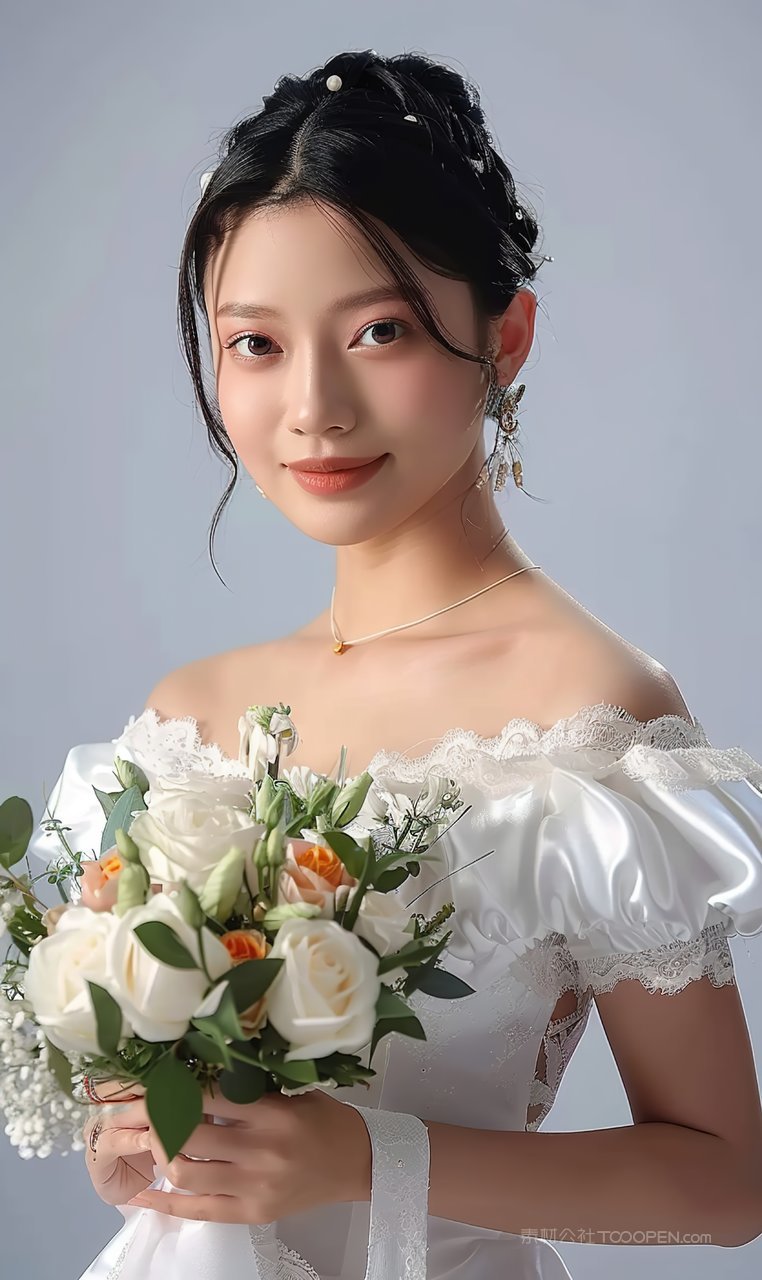 时尚魅力青春美女清纯美白少女高清美容