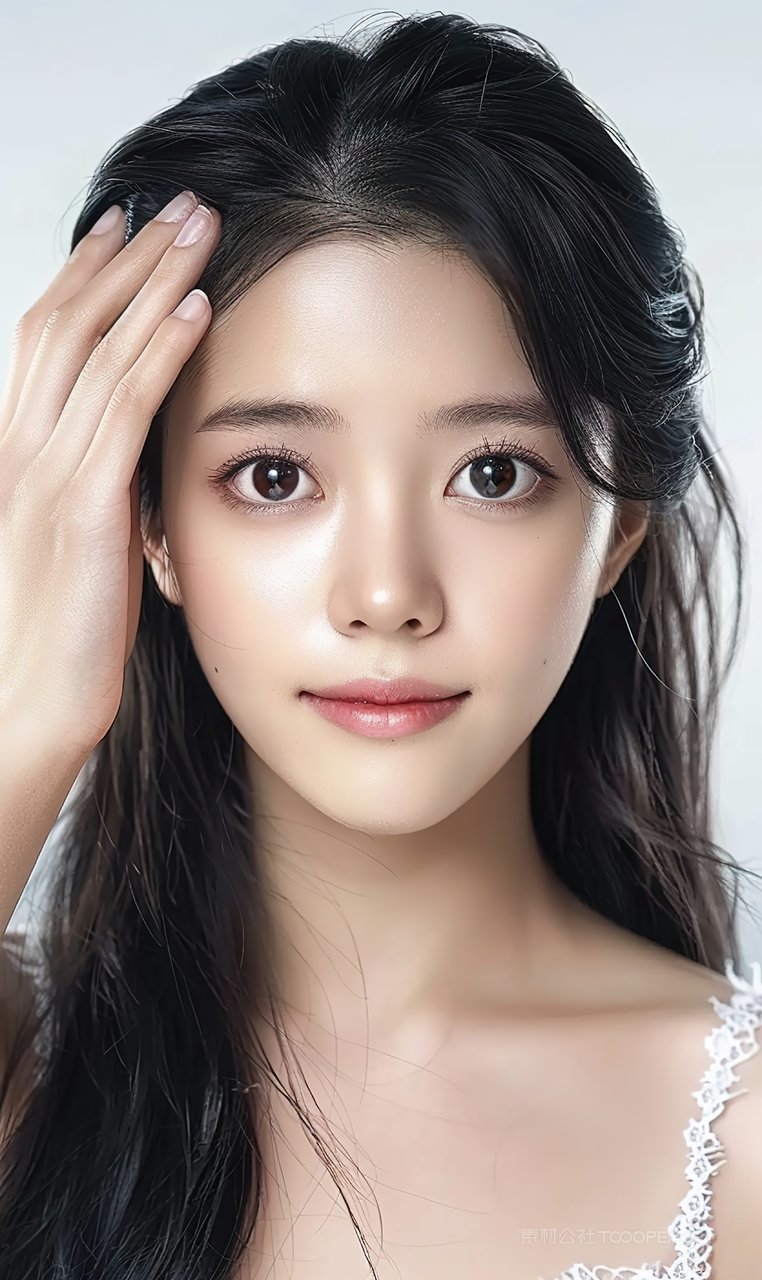 美容魅力优美美女彩妆时尚清纯