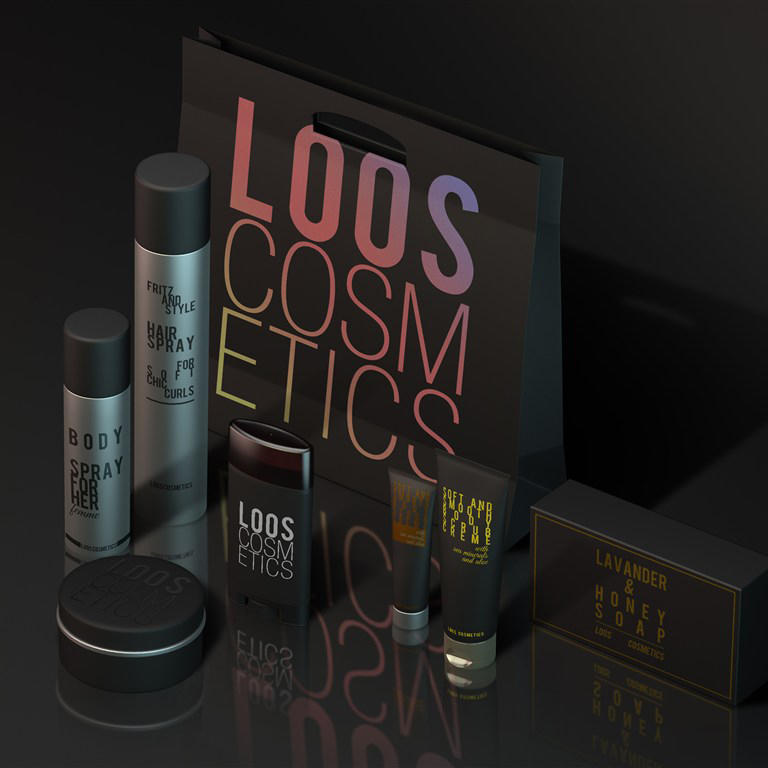 化妆品包装样机模板