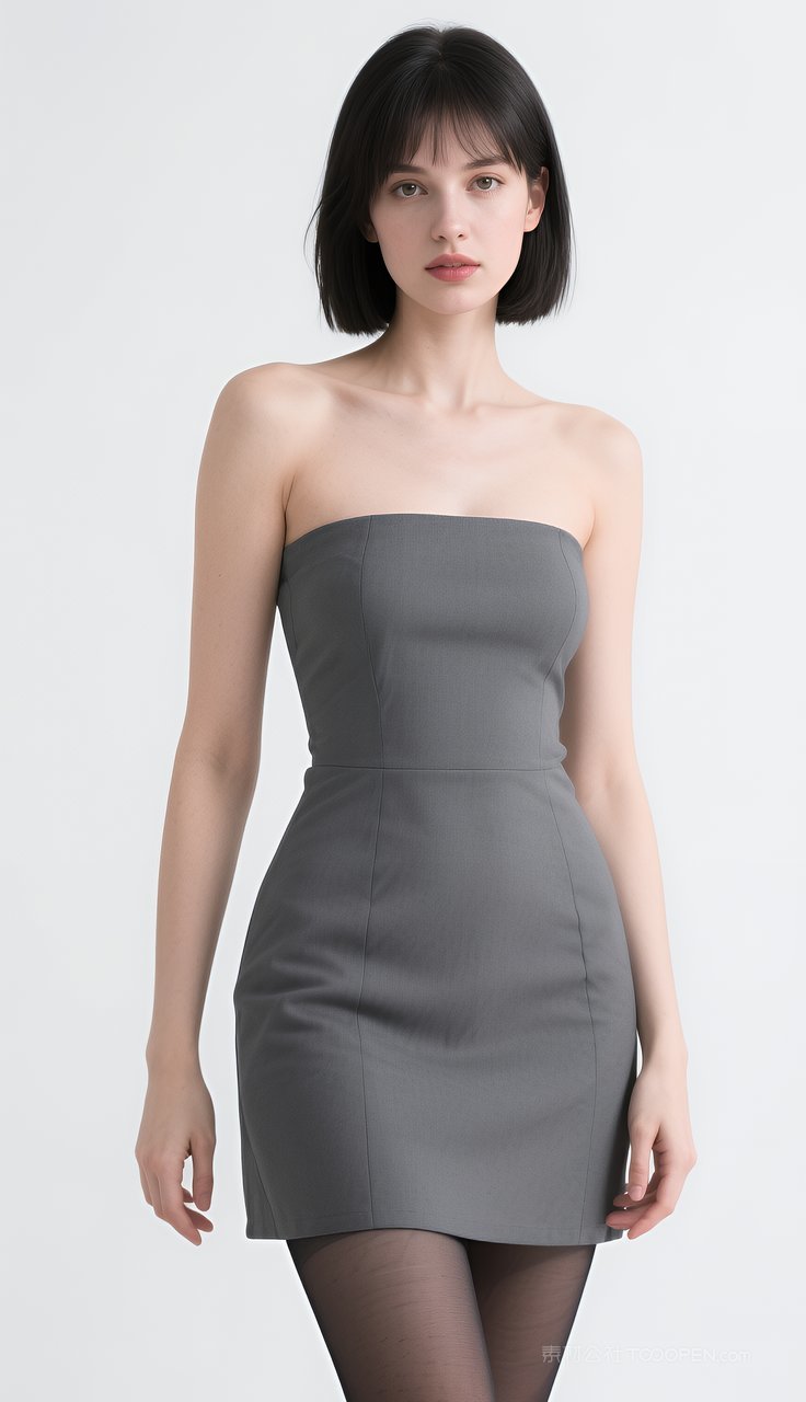 丝袜欧美美女模特女性长腿性感短裙