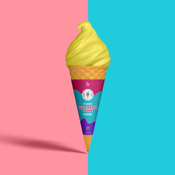 精美冰淇淋样机模板