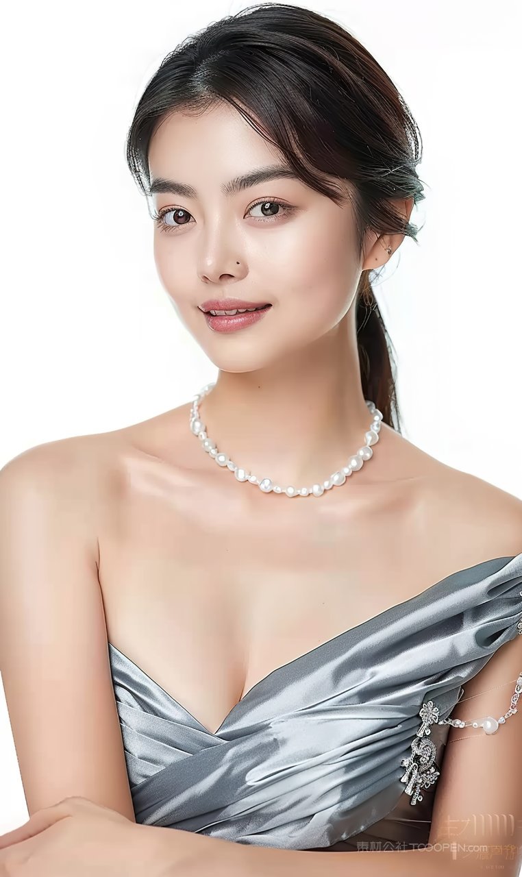 气质高雅护肤迷人美白女性少女美妆魅力