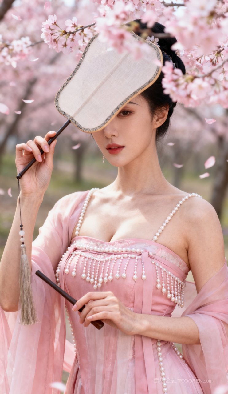 妩媚大胸美艳性感古风美女汉服少女