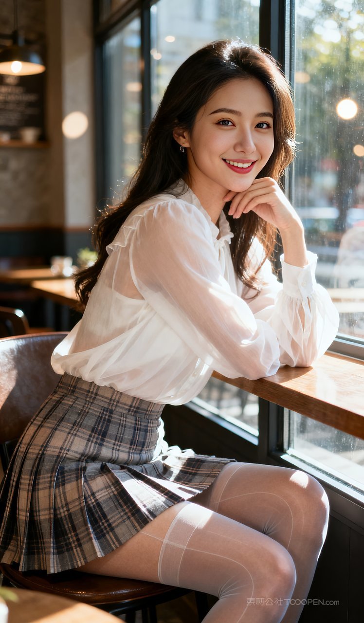 美腿长腿丝袜短裙性感时尚美女