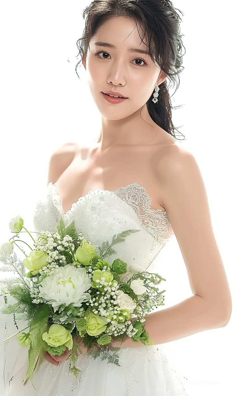 美白护肤女性魅力少女美妆气质迷人高雅