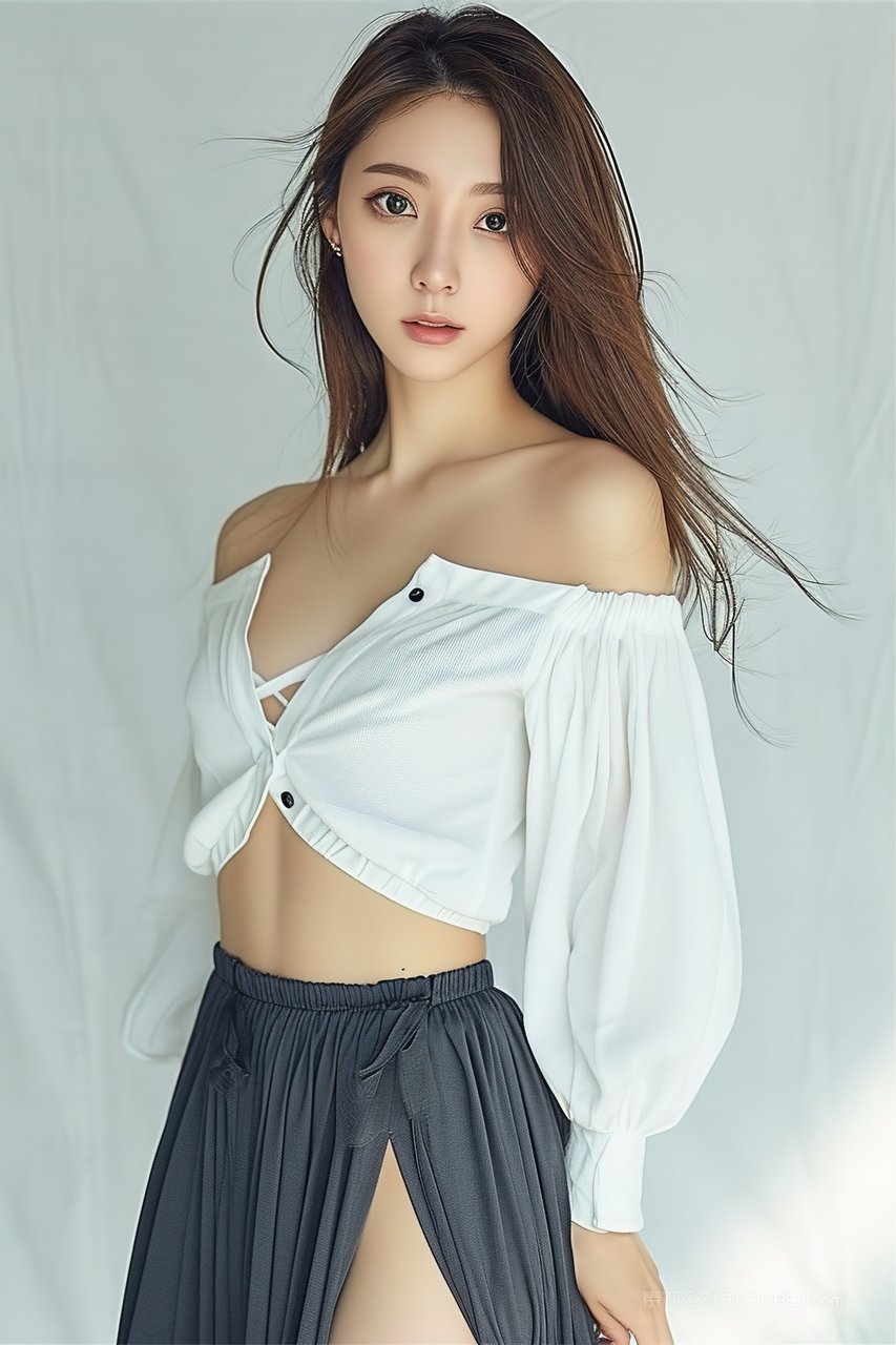 服装活力性感时尚少女清纯魅力美女青春美女