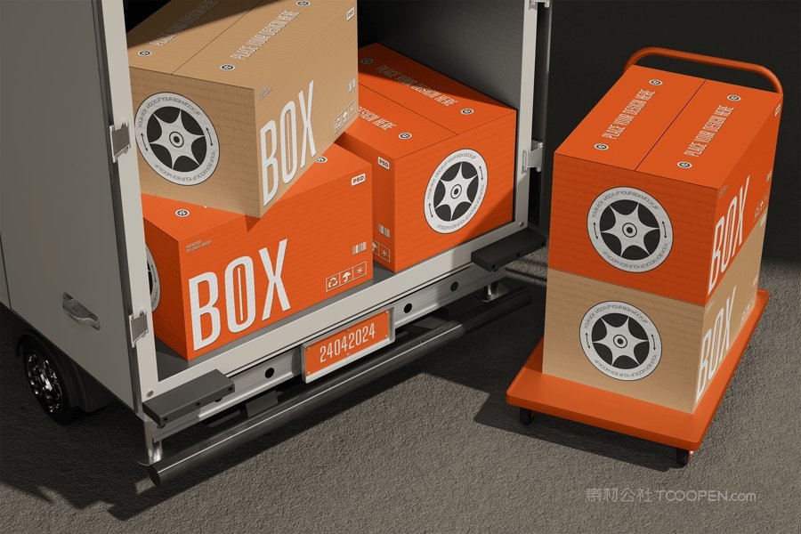 装箱外箱包装样机