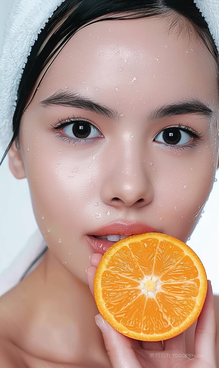 魅力活力时尚少女女性青春清纯