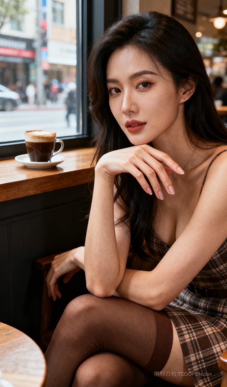 性感丝袜短裙长腿气质美女时尚美腿