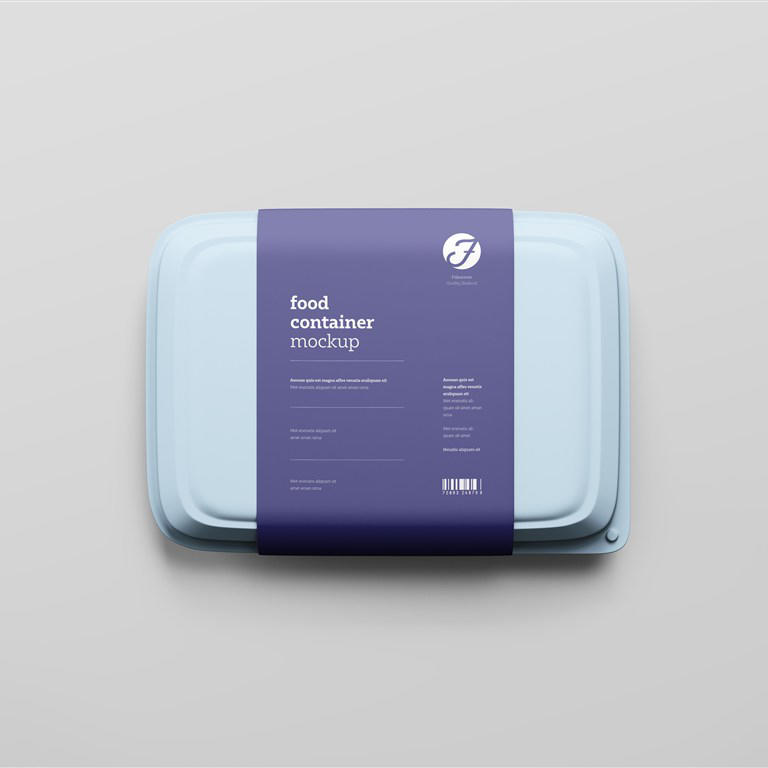 食品包装盒腰封样机