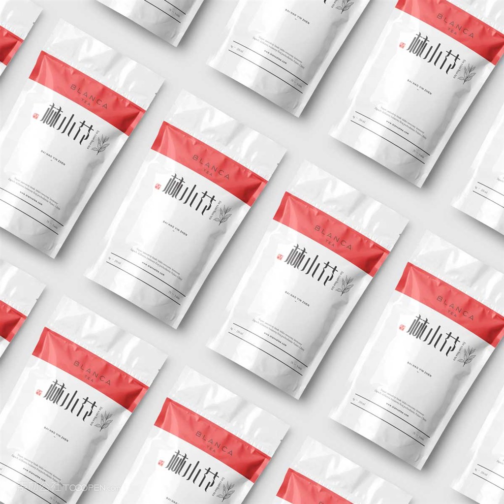 茶叶品牌包装袋样机