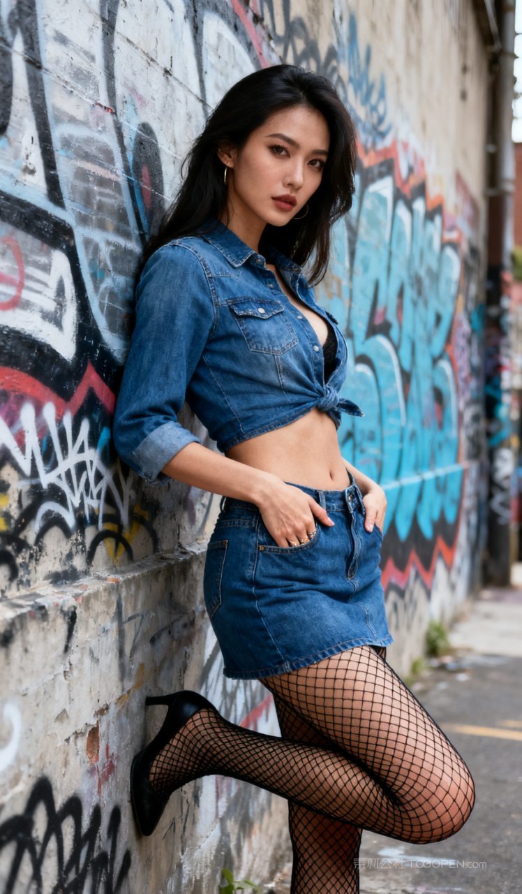 性感气质美女丝袜短裙时尚长腿