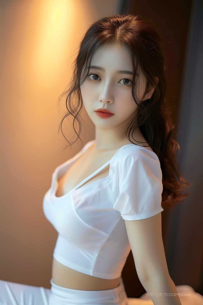 气质清纯长发女性可爱青年性感高清摄影