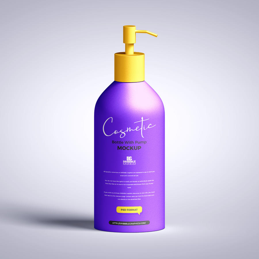 化妆品按压瓶样机