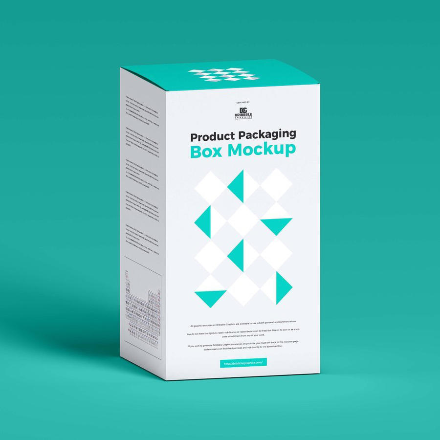 免费产品包装盒样机