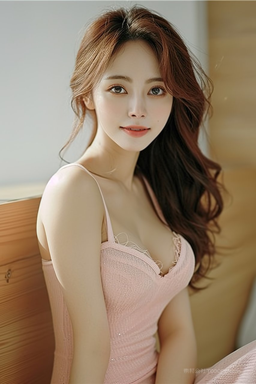 模特长腿长发性感年轻青春少女美女摄影气质