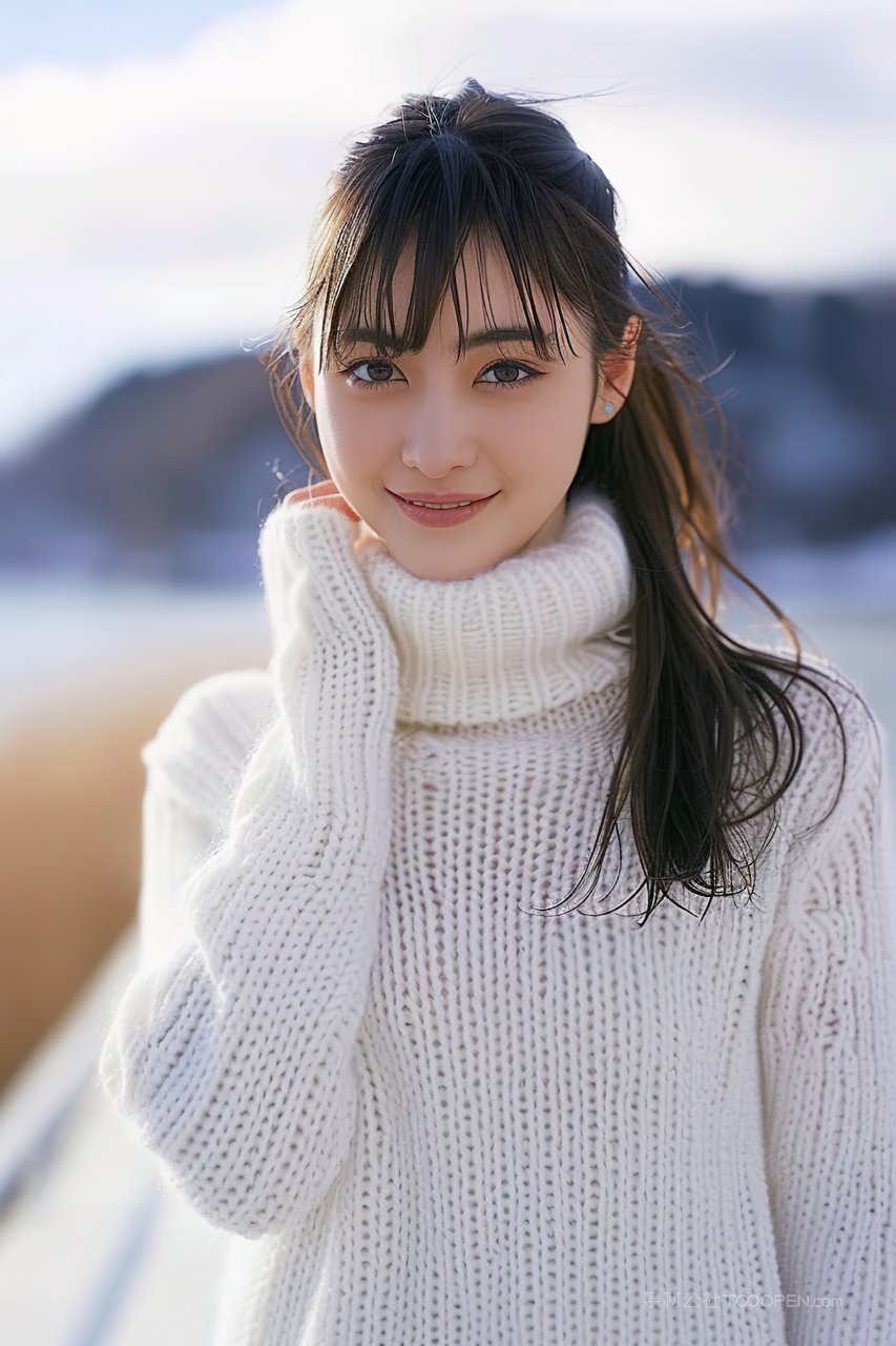 魅力清纯女性美女青春彩妆美容时尚年轻优美