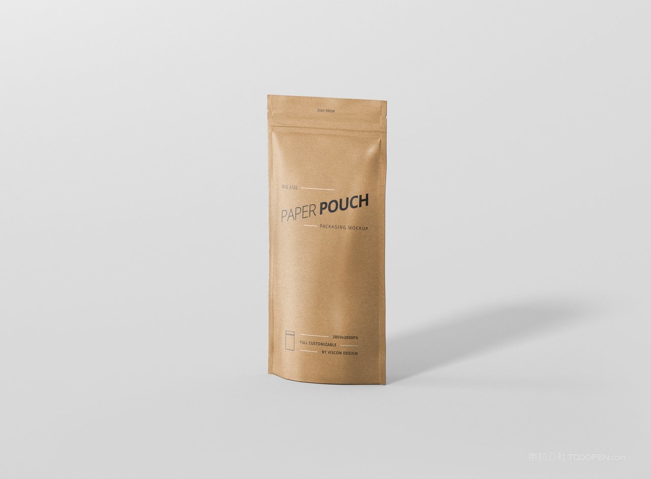 食品塑料包装样机psd模板