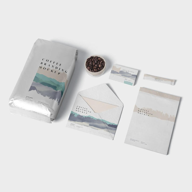 咖啡vi包装样机模版