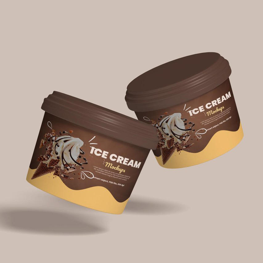 冰淇淋雪糕包装样机