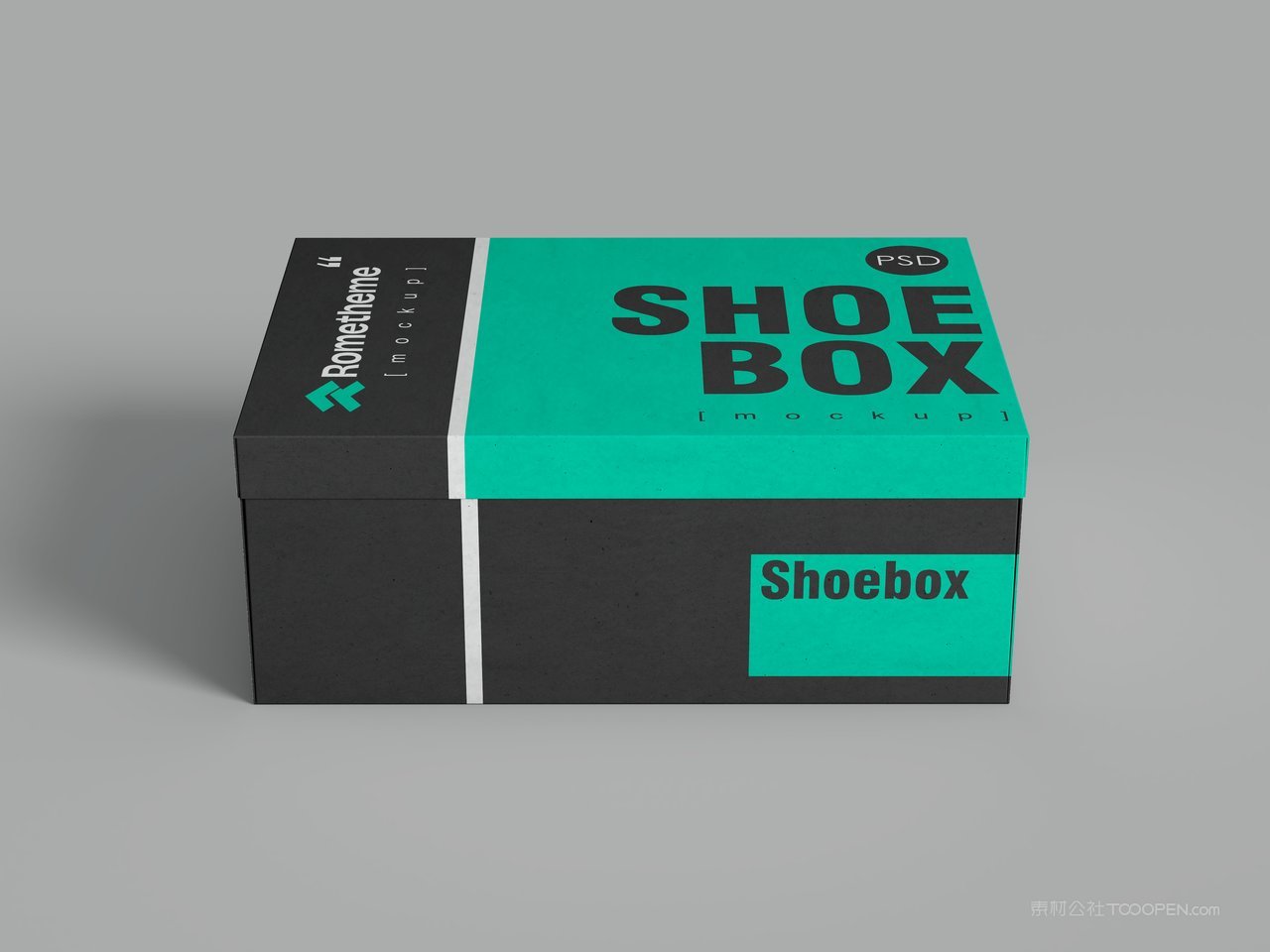 鞋盒纸盒样机