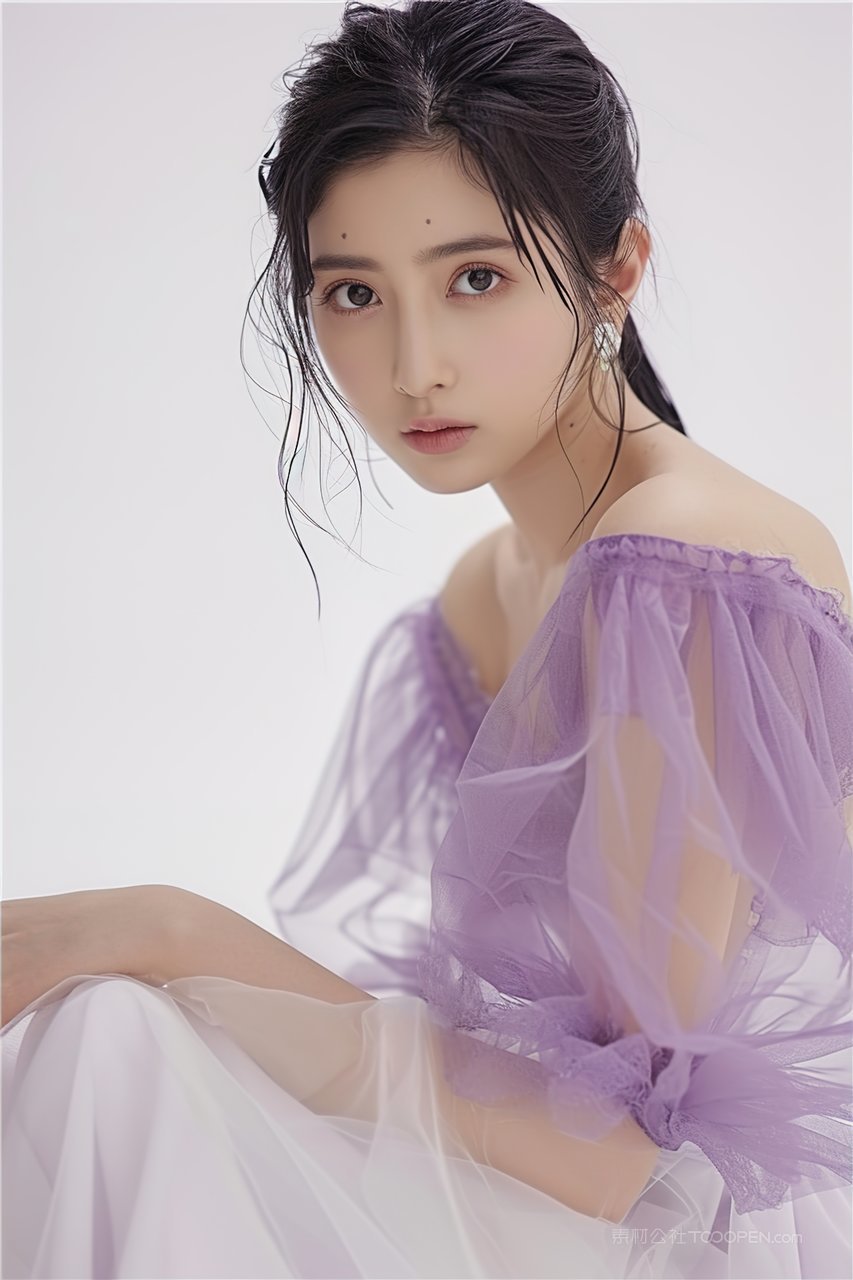 性感美女长发长腿气质青春摄影模特少女年轻