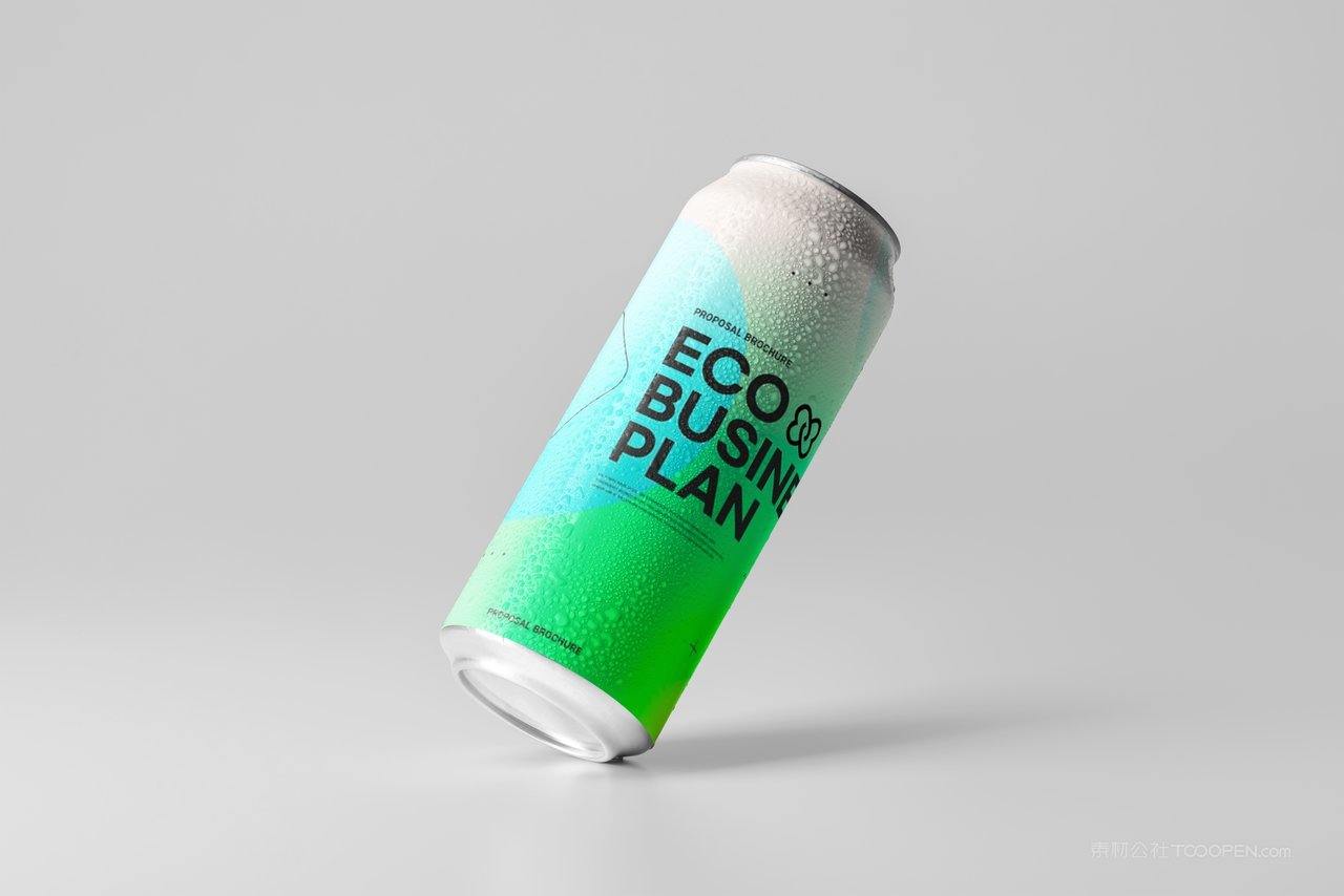 酒瓶饮料易拉罐样机素材