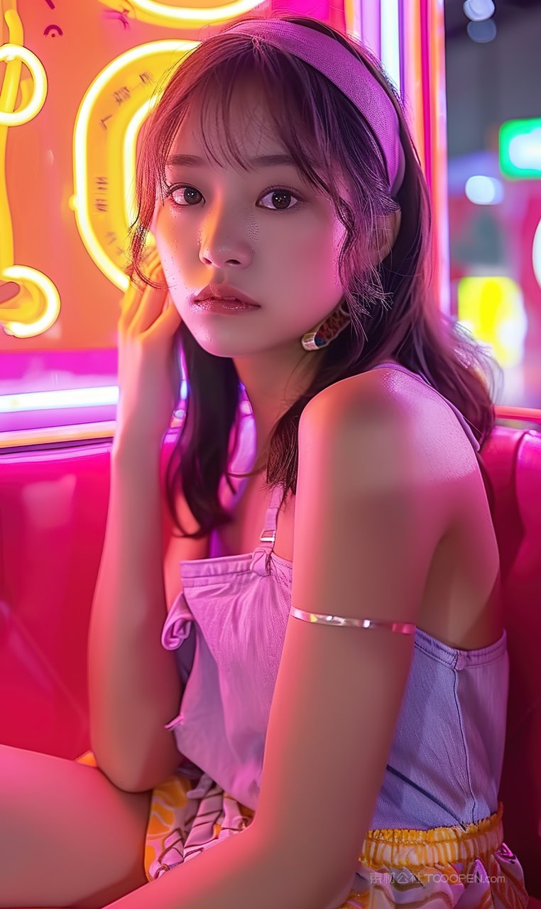 美容优美美女清纯魅力彩妆时尚