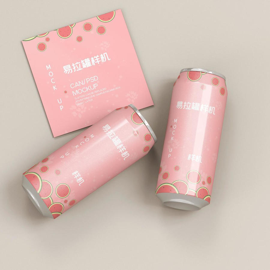 易拉罐样机