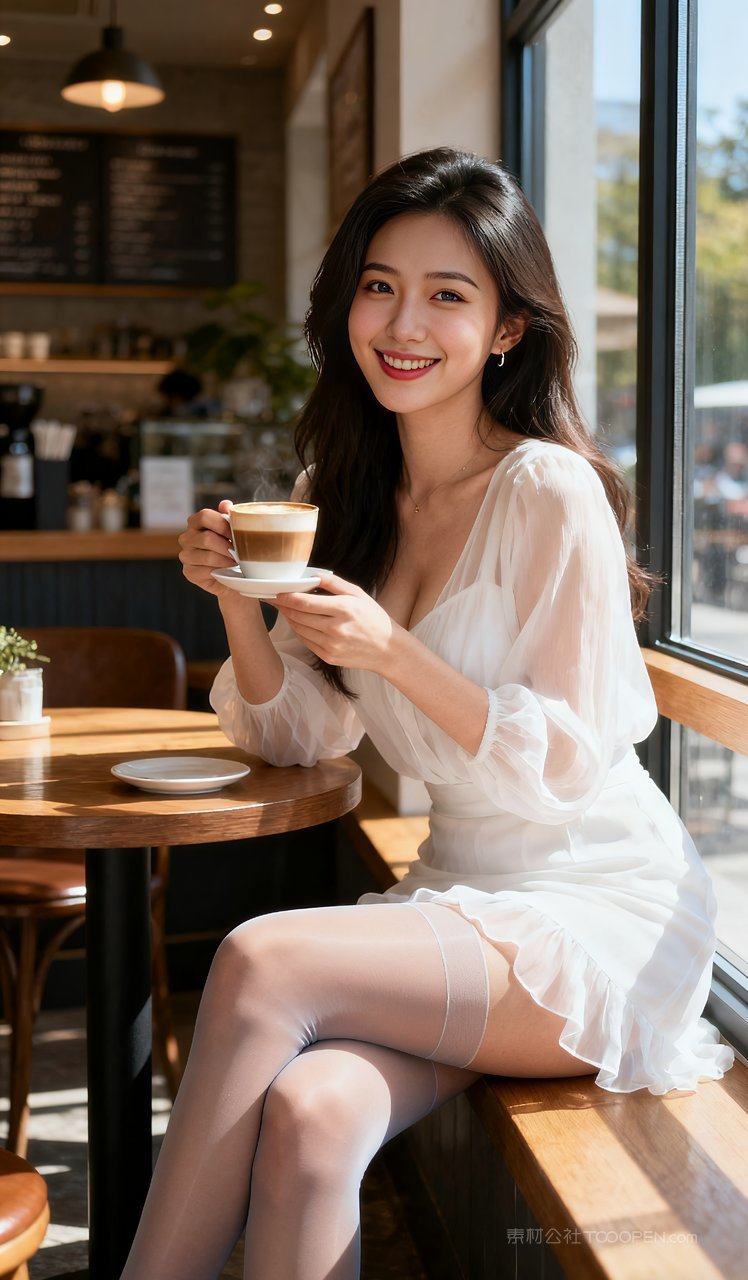 写真丝袜美女美腿短裙性感时尚少女