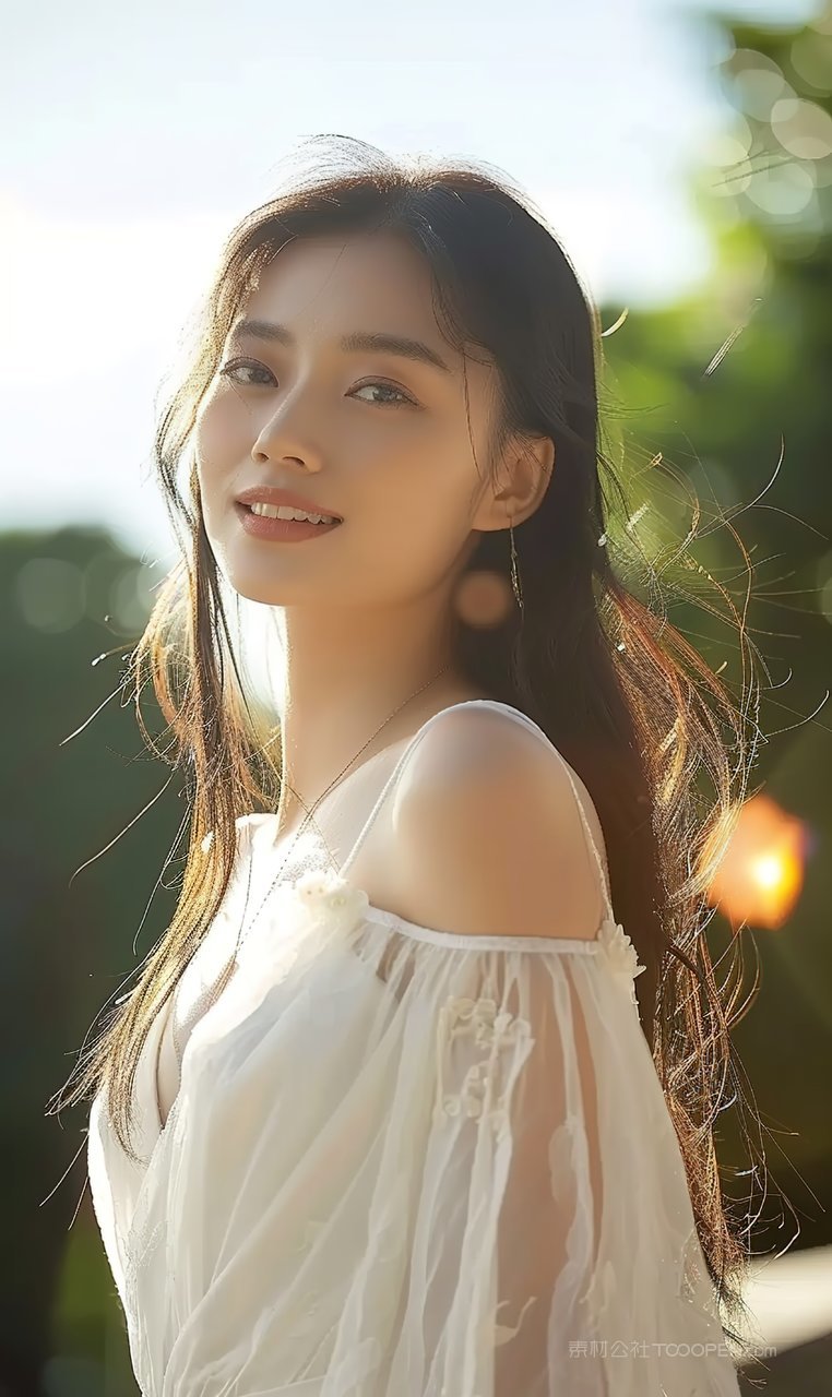 时尚彩妆清纯魅力优美美容美女