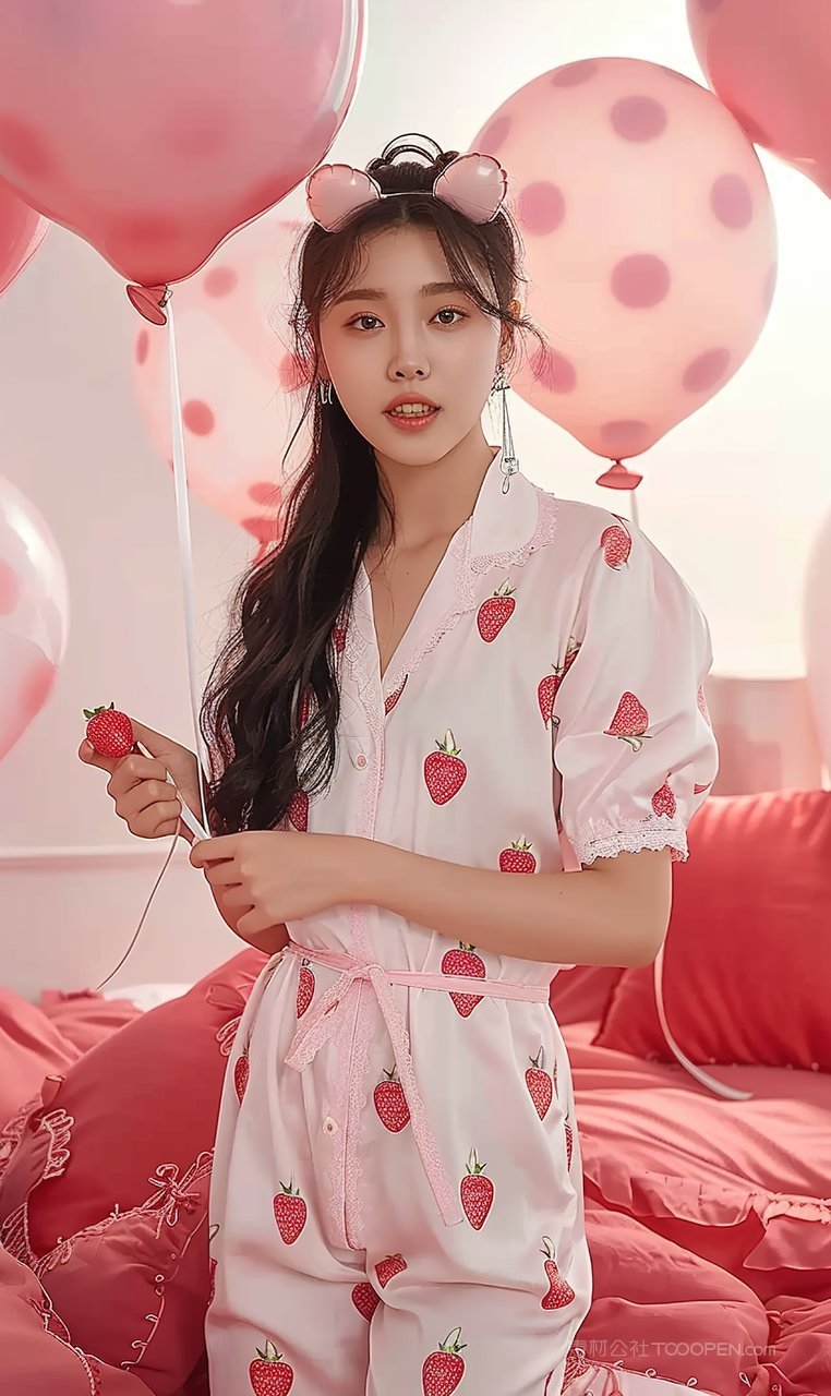 时尚少女活力魅力清纯女性青春