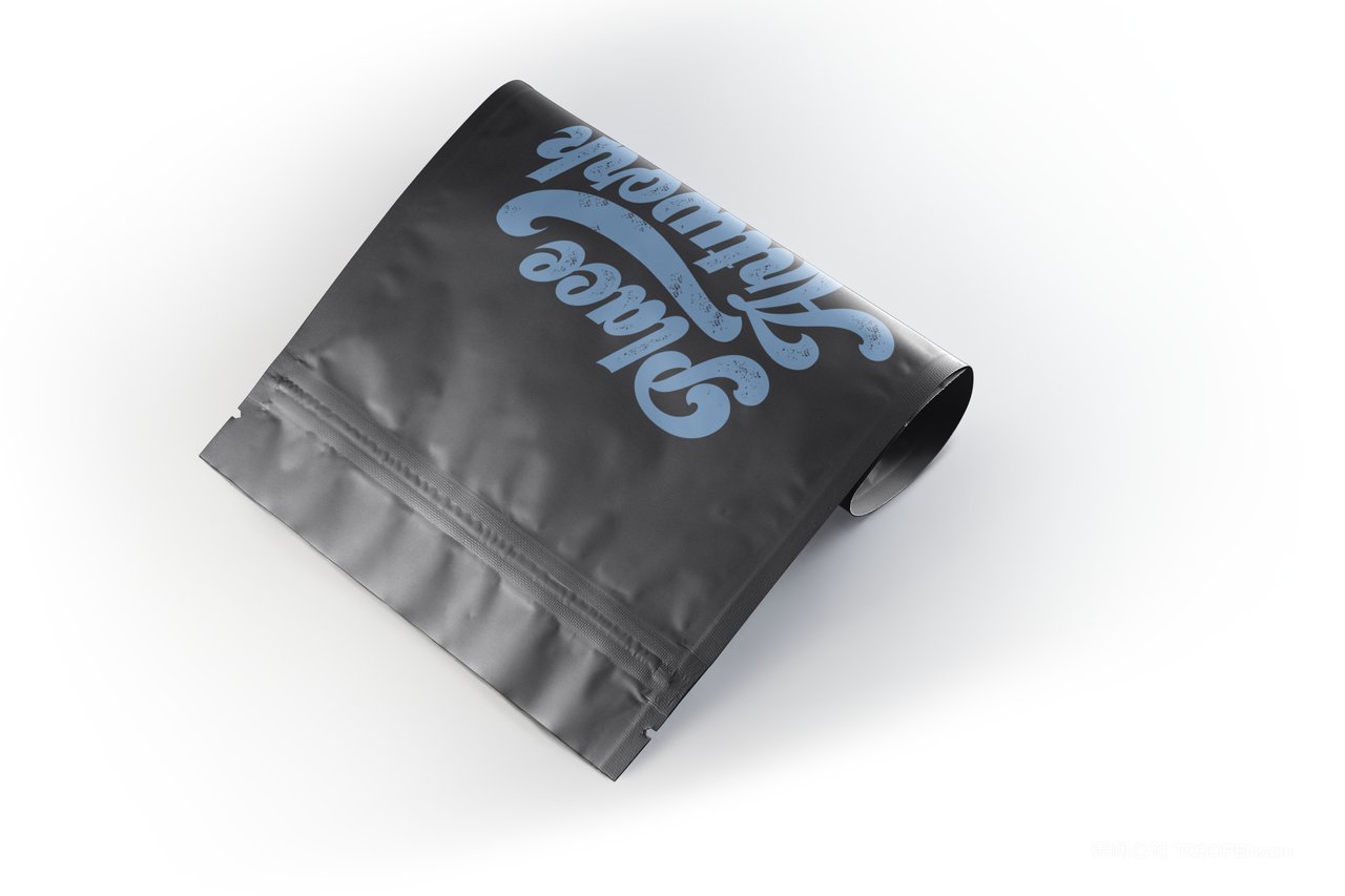 食品塑料包装样机psd模板