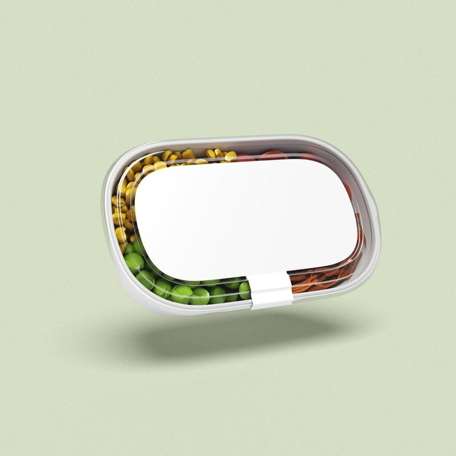 饭盒食品容器样机