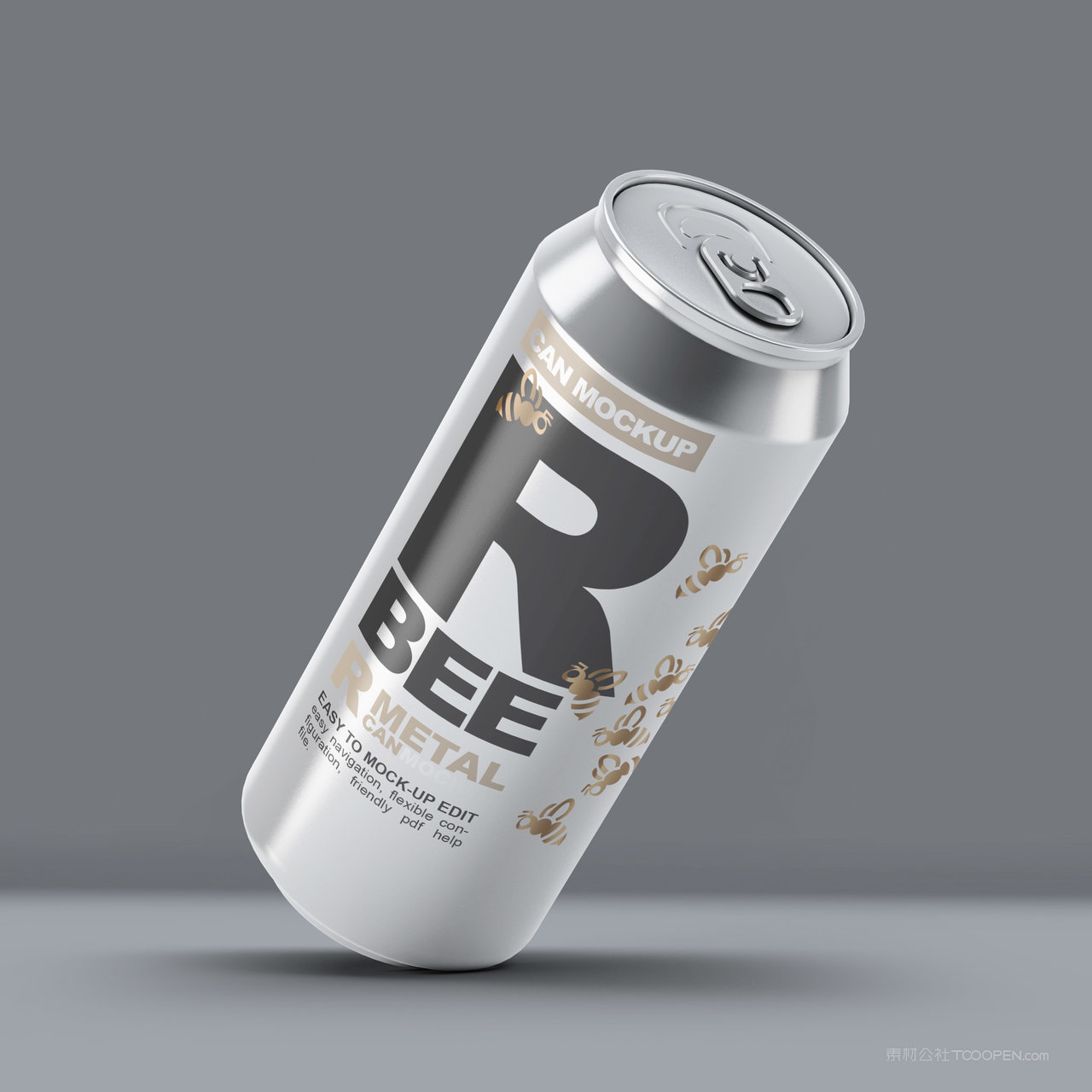 啤酒易拉罐样机