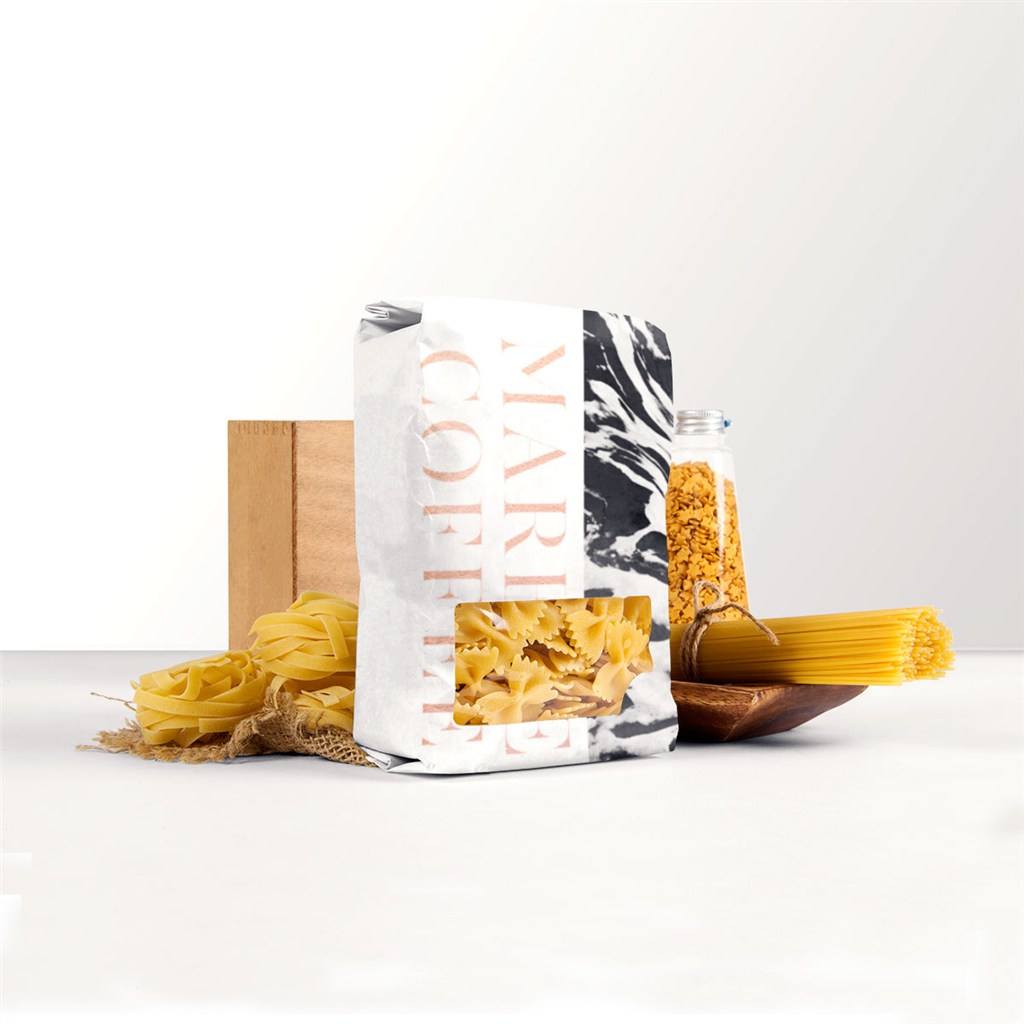 意大利面包装样机模板