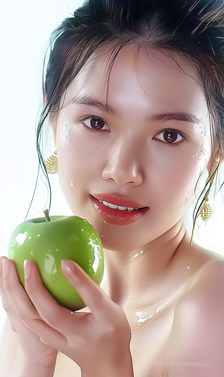 高雅魅力美妆少女气质女性护肤美白迷人