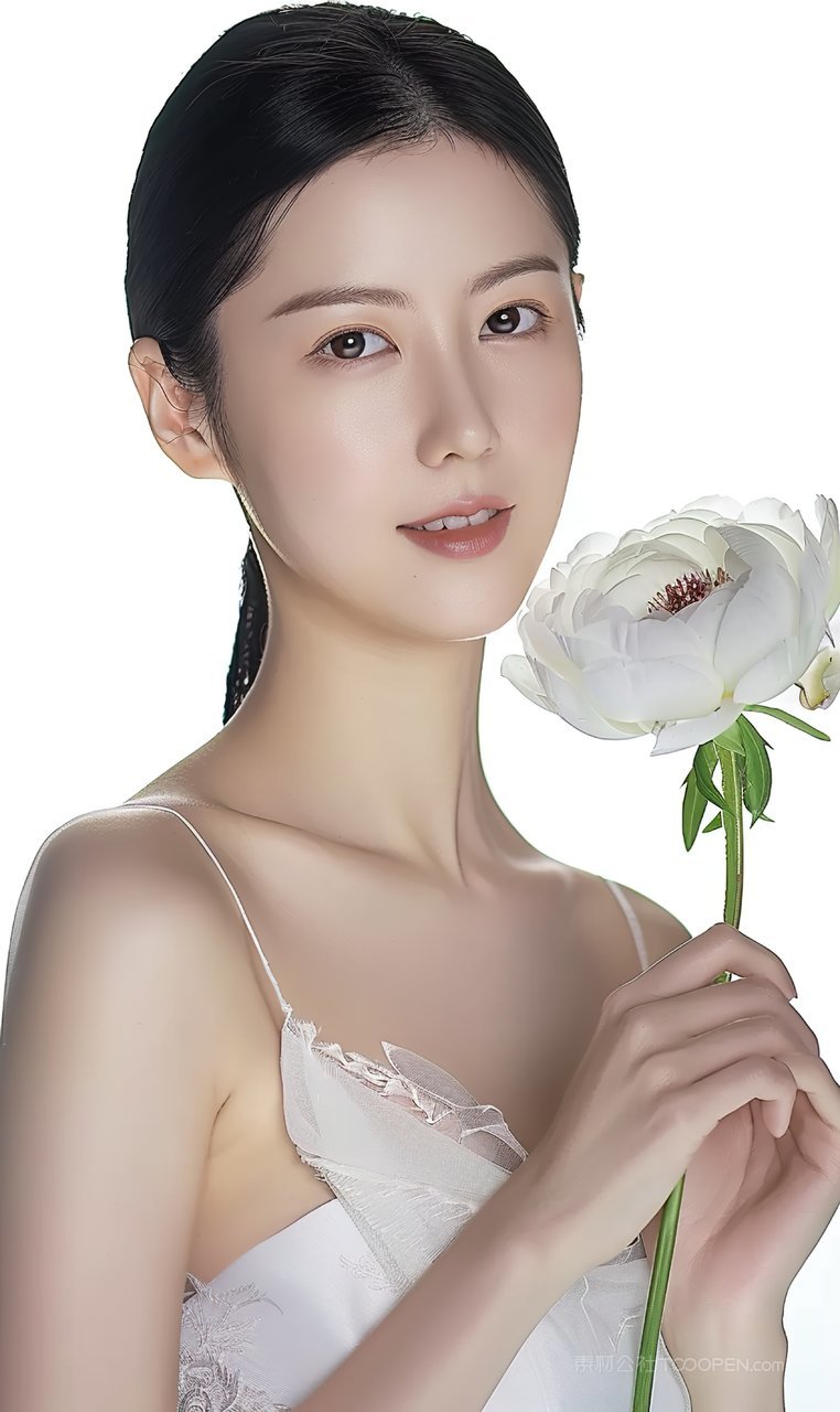 时尚优美清纯少女盛装美容彩妆魅力美女