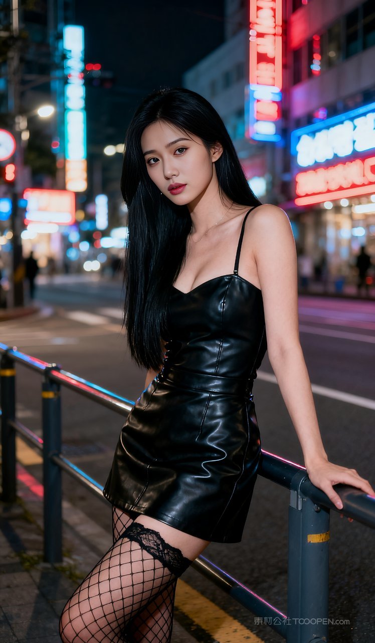 美腿气质美女性感长腿时尚短裙丝袜