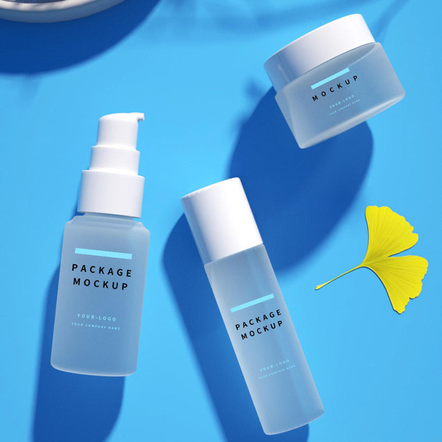 化妆品样机效果图