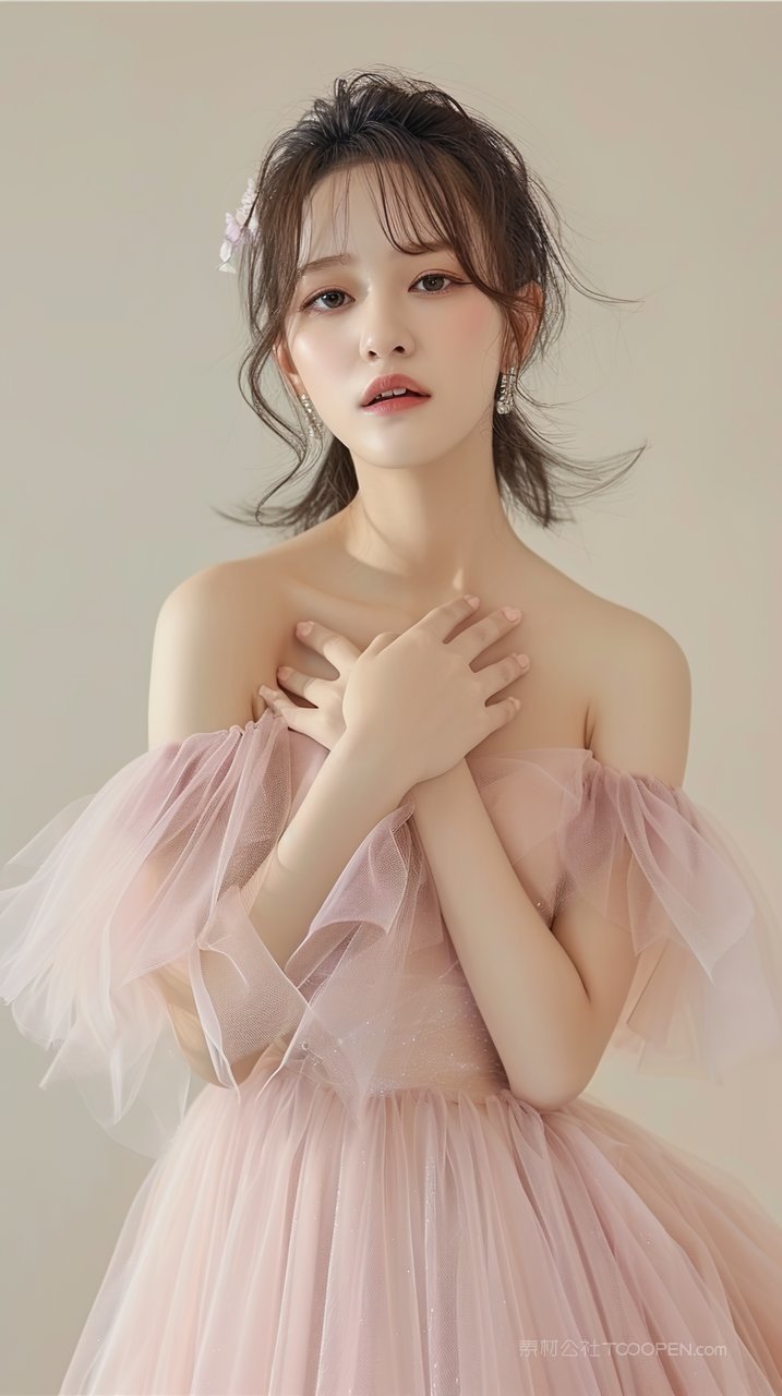 少女女性模特美女年轻清纯写真