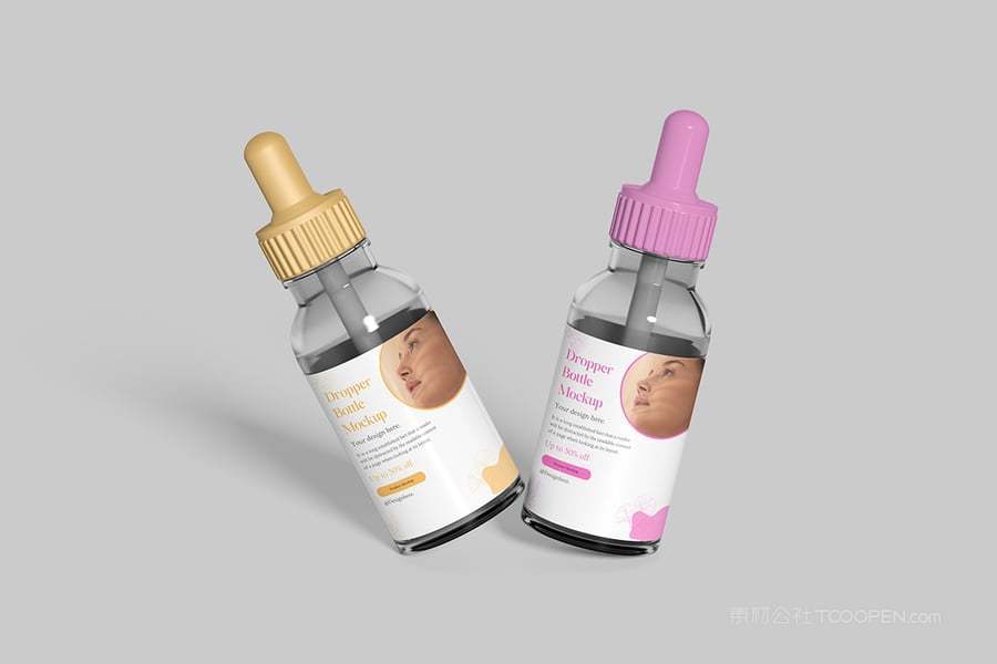 滴管瓶包装样机