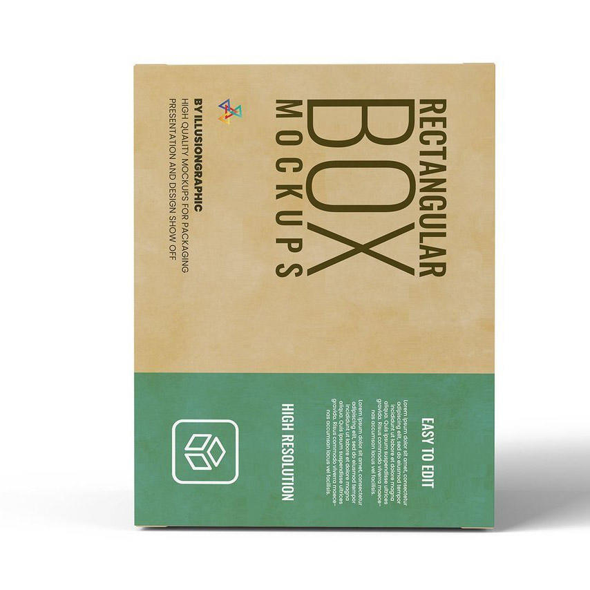 产品包装纸盒样机